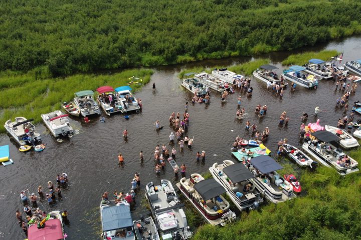 boat party in danbury wisconsin