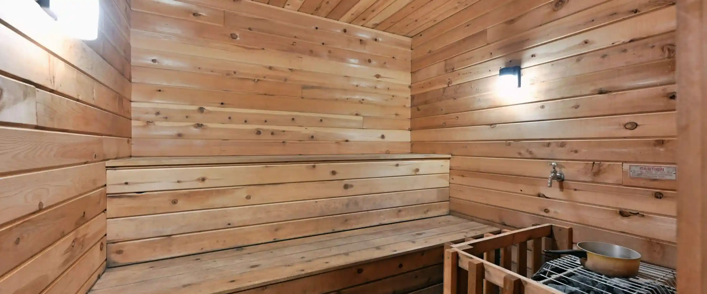 a wooden table